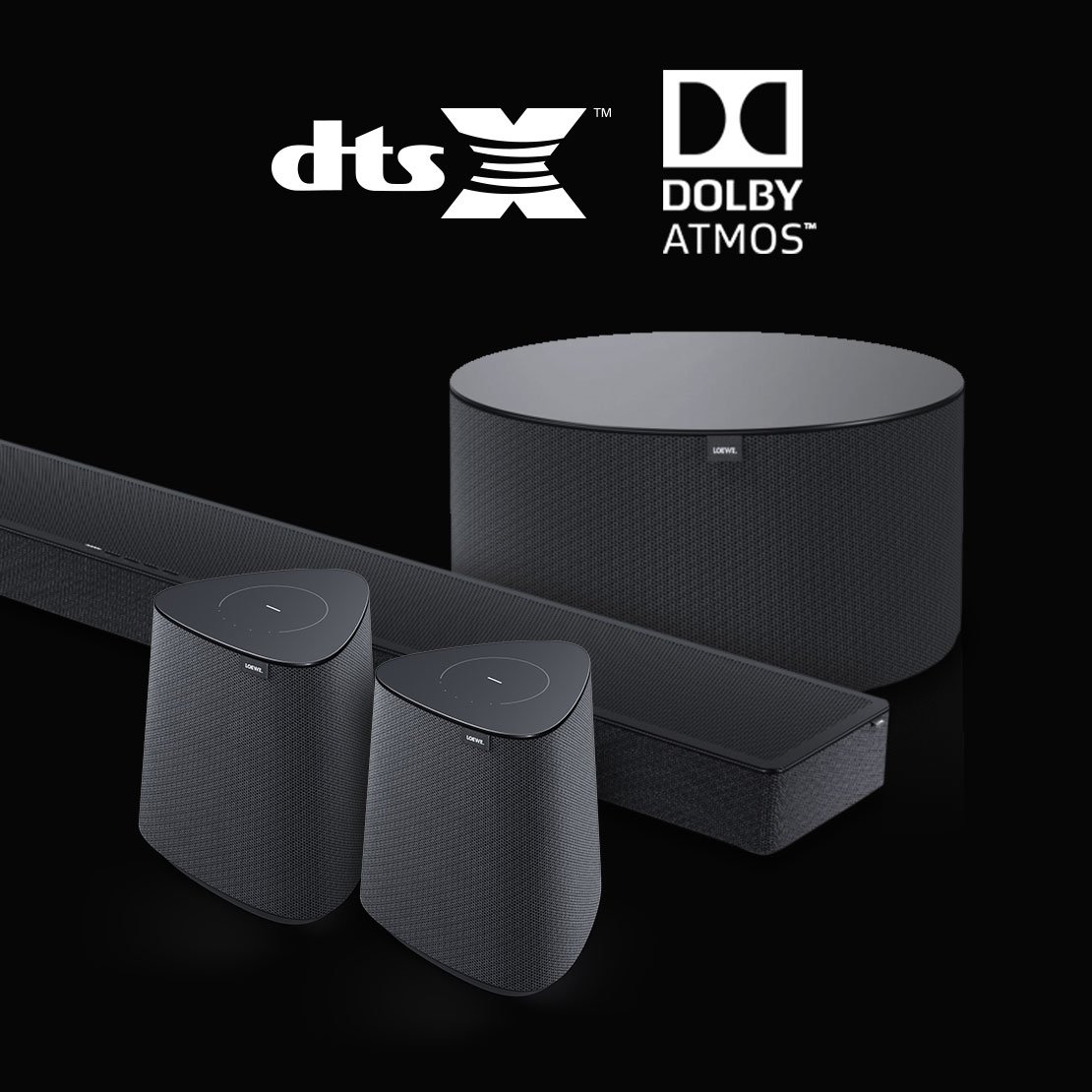 Klang bar5 mr - obsługa DTS:X i Dolby Atmos