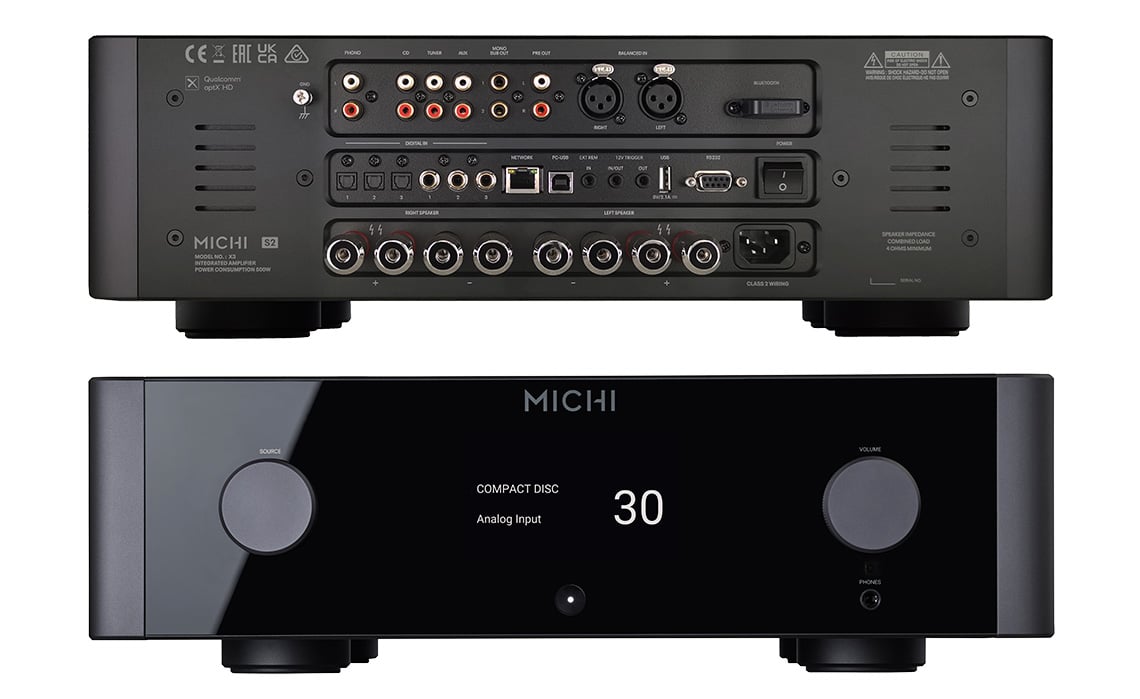 Wzmacniacz stereofoniczny Michi X3 S2