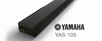 Yamaha YAS-105 – stylowy design i imponujące brzmienie