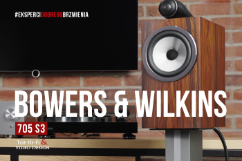 [Wideo] Bowers & Wilkins 705 S3 – klasa i szyk, które zmieścisz na półce | prezentacja Top Hi-Fi