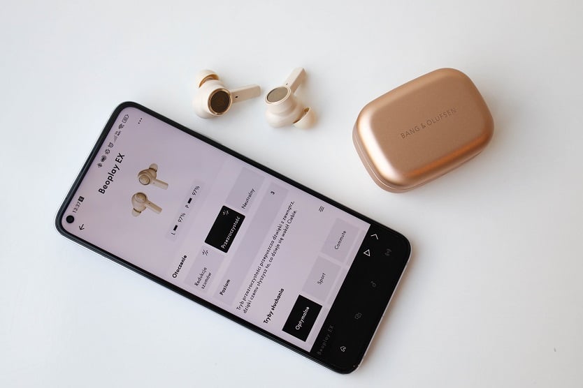 Słuchawki Bang & Olufsen BEOPLAY EX – mobilność True Wireless w dobrym stylu - recenzja Top Hi-Fi