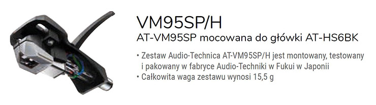 Audio - Technica AT-VM95SP/H