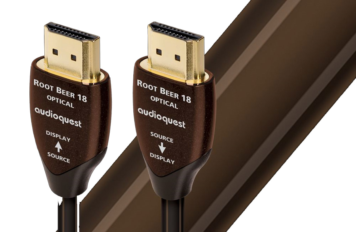 AudioQuest HDMI Optical 18G Root Beer