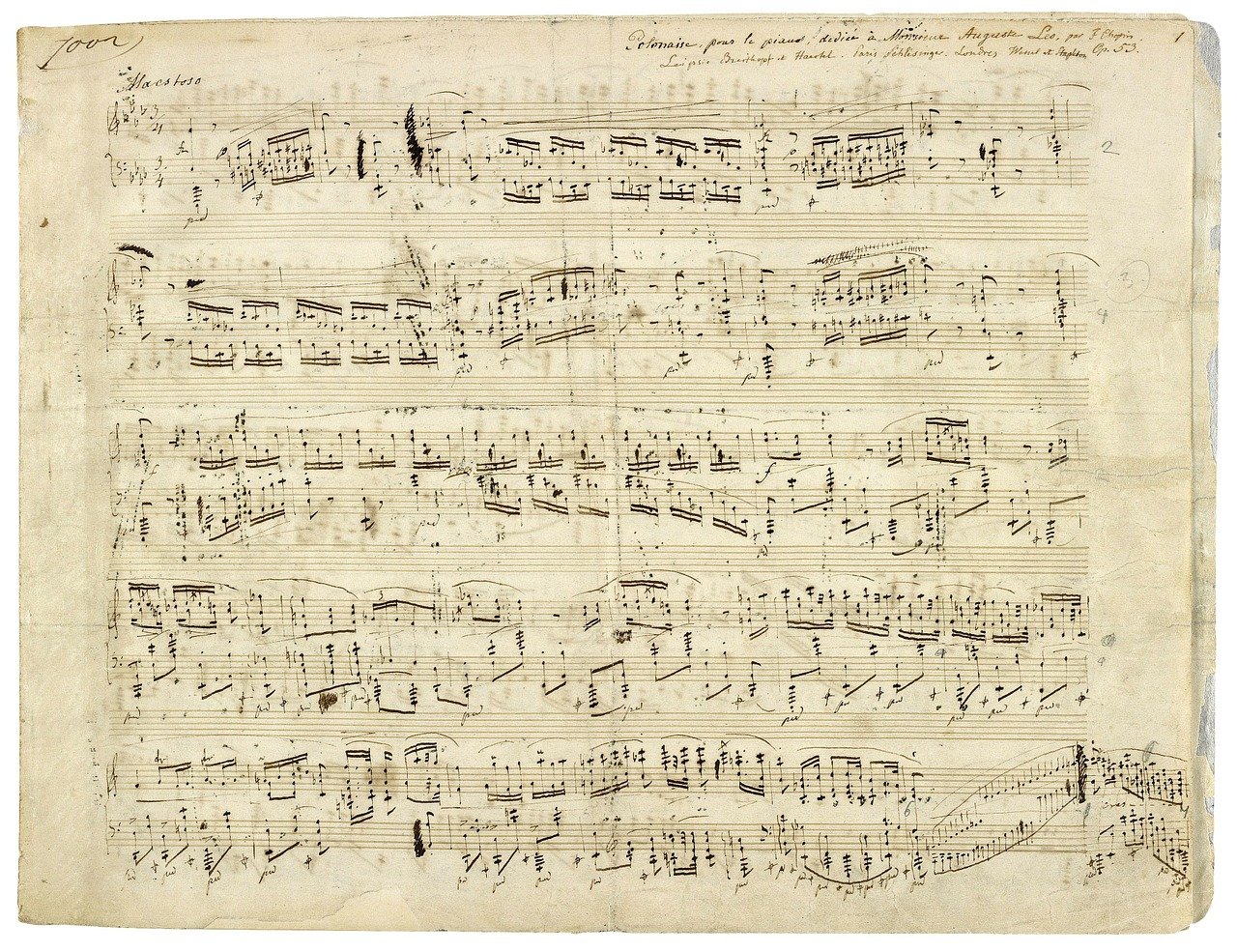 Rękopis Chopina