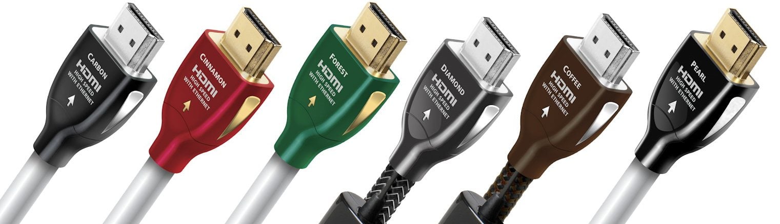 AudioQuest ma w ofercie różne rodzaje wejść HDMI