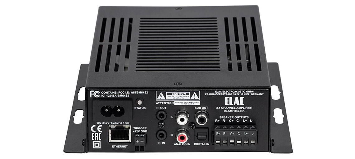 ELAC IS-AMP340-BK
