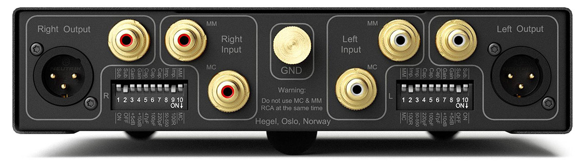 Hegel V10- przedwzmacniacz gramofonowy MM/MC