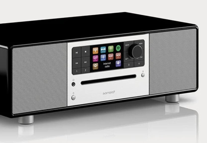 Sonoro Prestige - można podłączyć słuchawki, komfortowe słuchanie muzyki, pilot bezprzewodowy, świetne brzmienie tonów wysokich