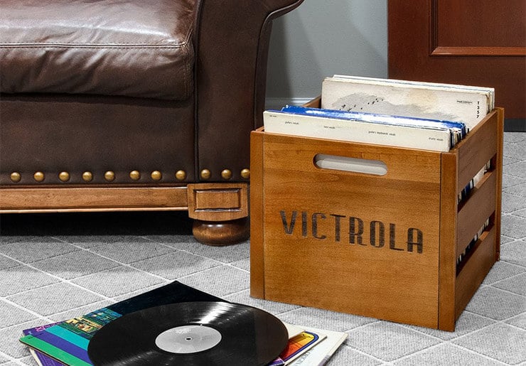 Victrola Vinyl Record Case skrzynka