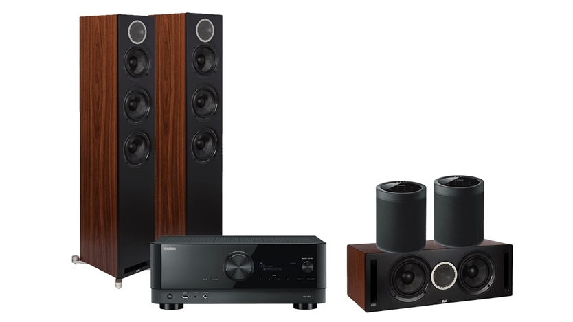 Yamaha RX-V6A + ELAC Debut Reference F5 + Debut Reference C5 + 2x MusicCast 20