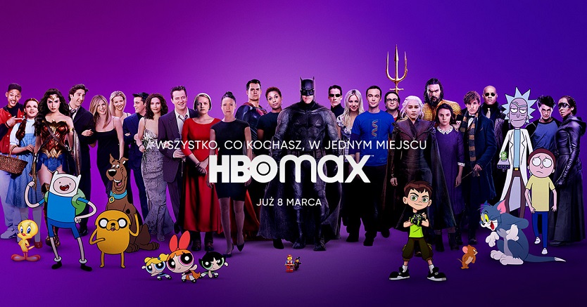 HBO Max wystartuje w Polsce już 8 marca