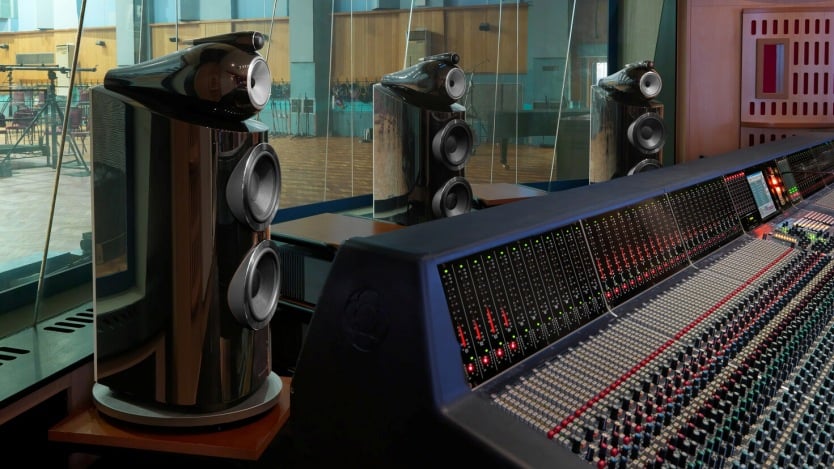 Głośniki Bowers & Wilkins wykorzystywane są w studiach nagraniowych na całym świecie