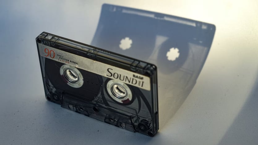 kasety magnetofonowe są coraz częściej poszukiwane na allegro