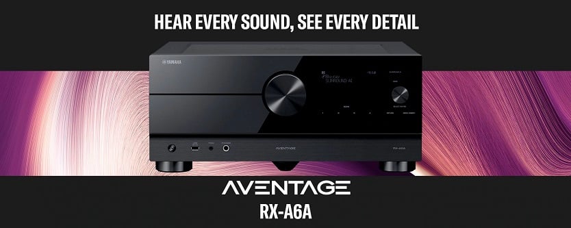 Yamaha wzbogaciła serię AVENTAGE o trzy nowe amplitunery – RX-A4A, RX-A6A i RX-A8A